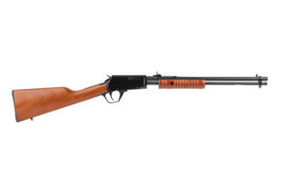 Rossi Gallery 22lr pump action rifle features an 18 inch barrel